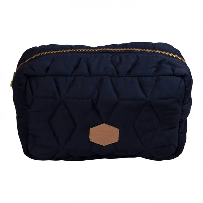 Hovedbilde Filibabba Toalettveske Soft Quilt Stor, Mørk Blå