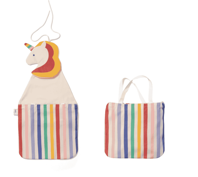Hovedbilde  Play & Go Totebag og Veggoppbevaring i ett, Toto Unicorn