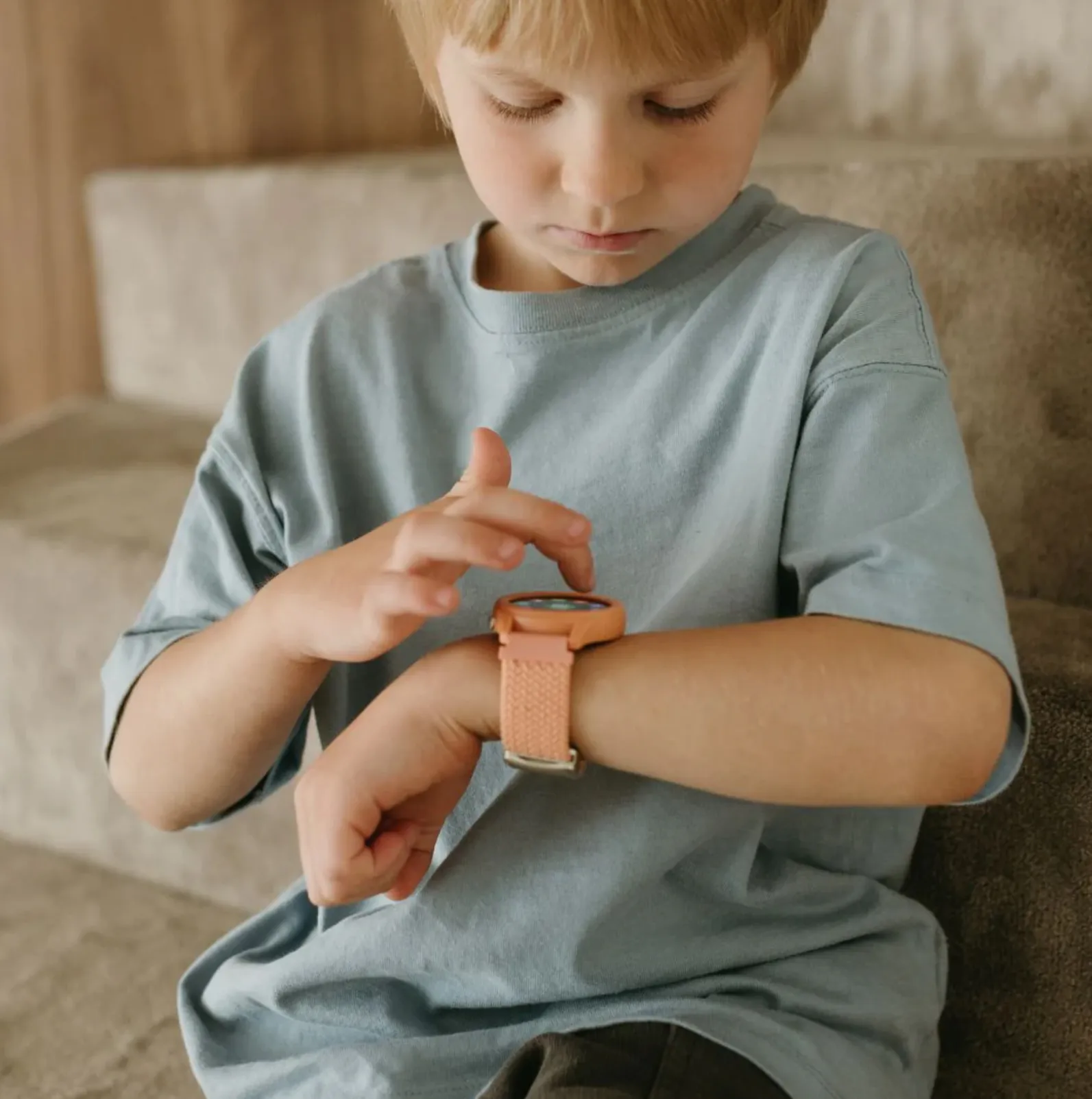 Kidywolf smartklokke for barn, ingen sim, ingen GPS, ingen netttilgang