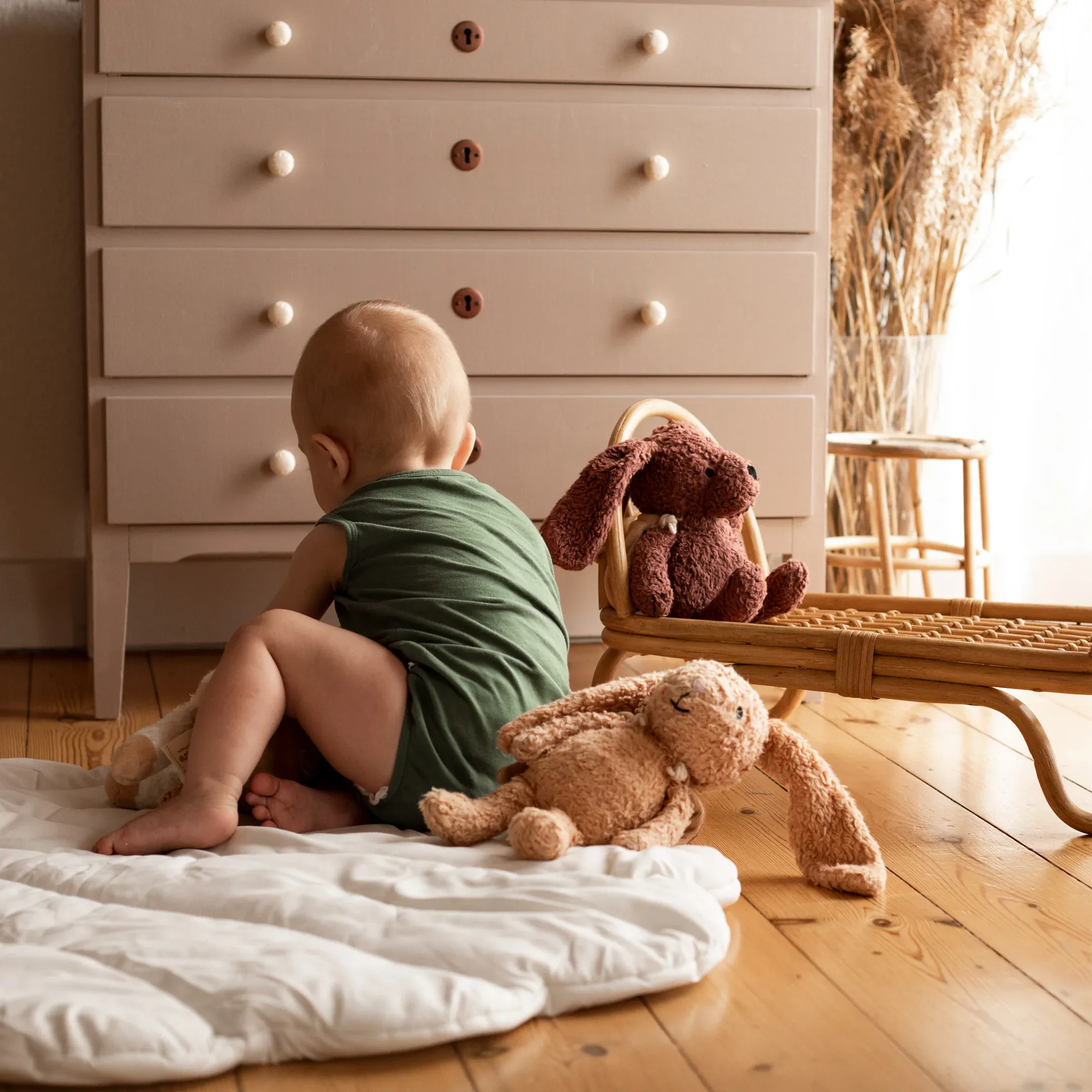 plastfrie bamser, naturlige bamser til nyfødt, økologiske bamser, sleeping hero